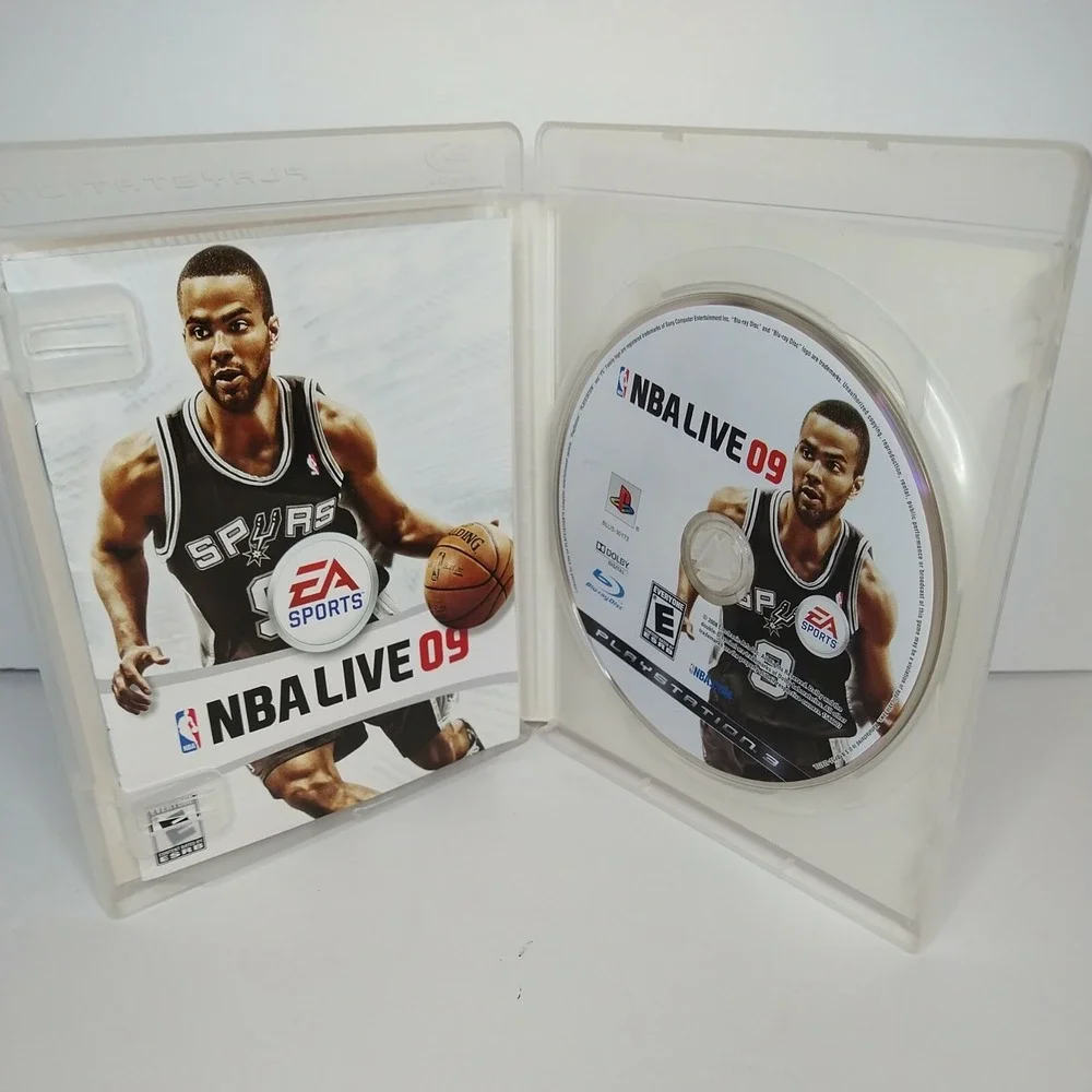 NBA Live 09 For PlayStation 3 PS3 Basketball Very Good Complete